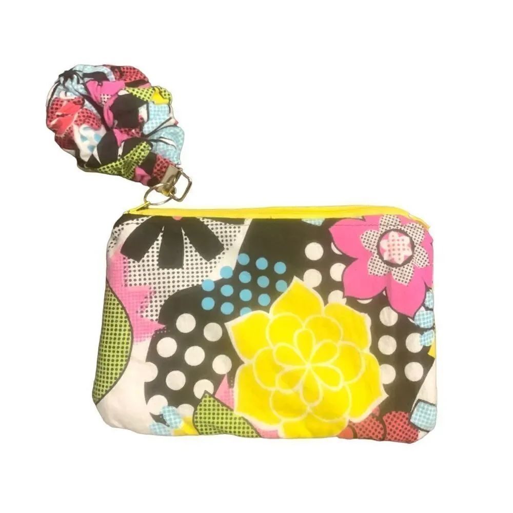 Scrunchie Keychain Wristlet Set